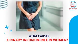What causes urinary incontinence in women?