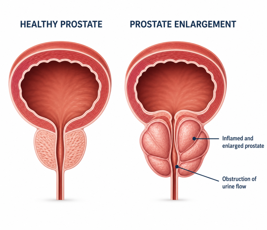 Treatment for Urinary Problems Due to Prostate Enlargement